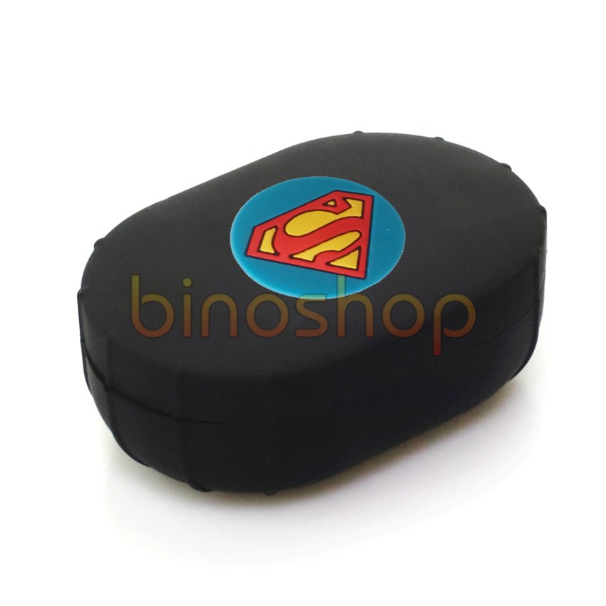 Bao silicon tai nghe Redmi Airdots logo Avenger, DC - Case bọc hộp sạc XIaomi Redmi Airdots logo Marvel, DC