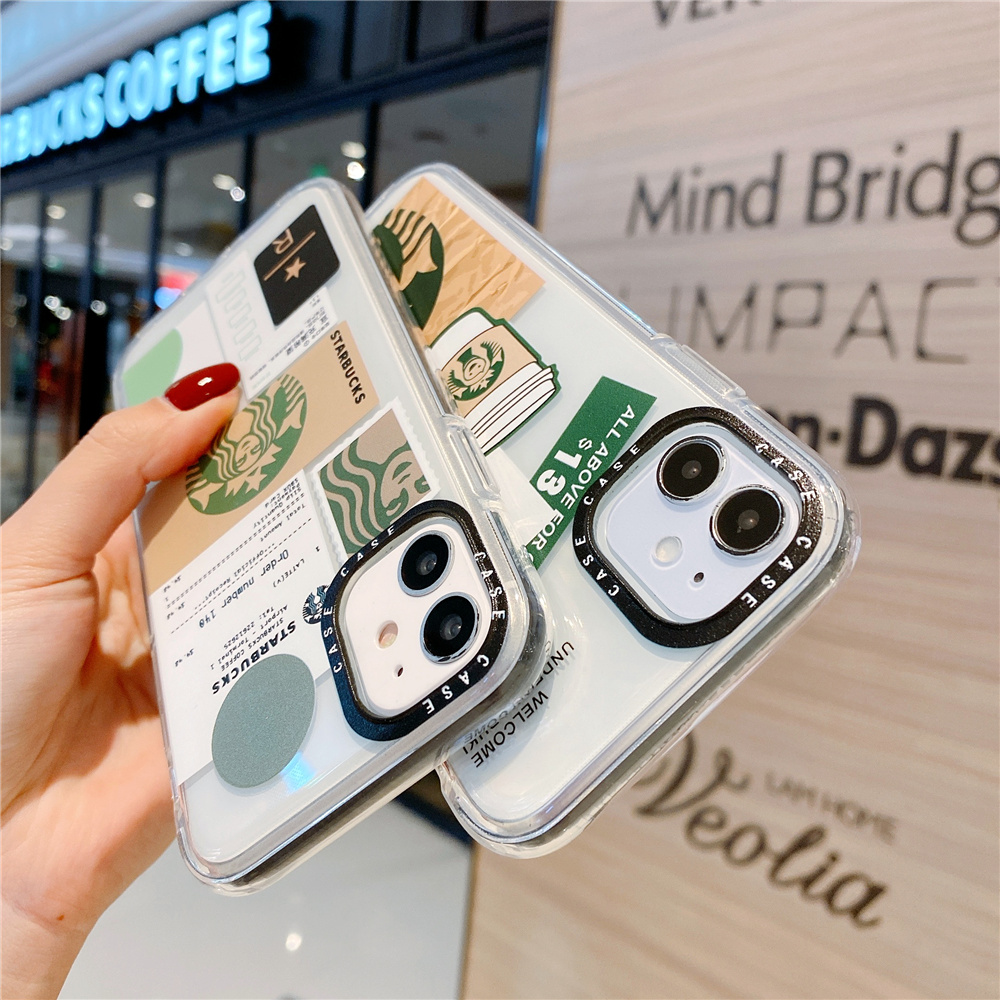 Trong kho!STARBUCKS Ốp Điện Thoại Trong Suốt Hình Starbuck Cho Iphone | BigBuy360 - bigbuy360.vn