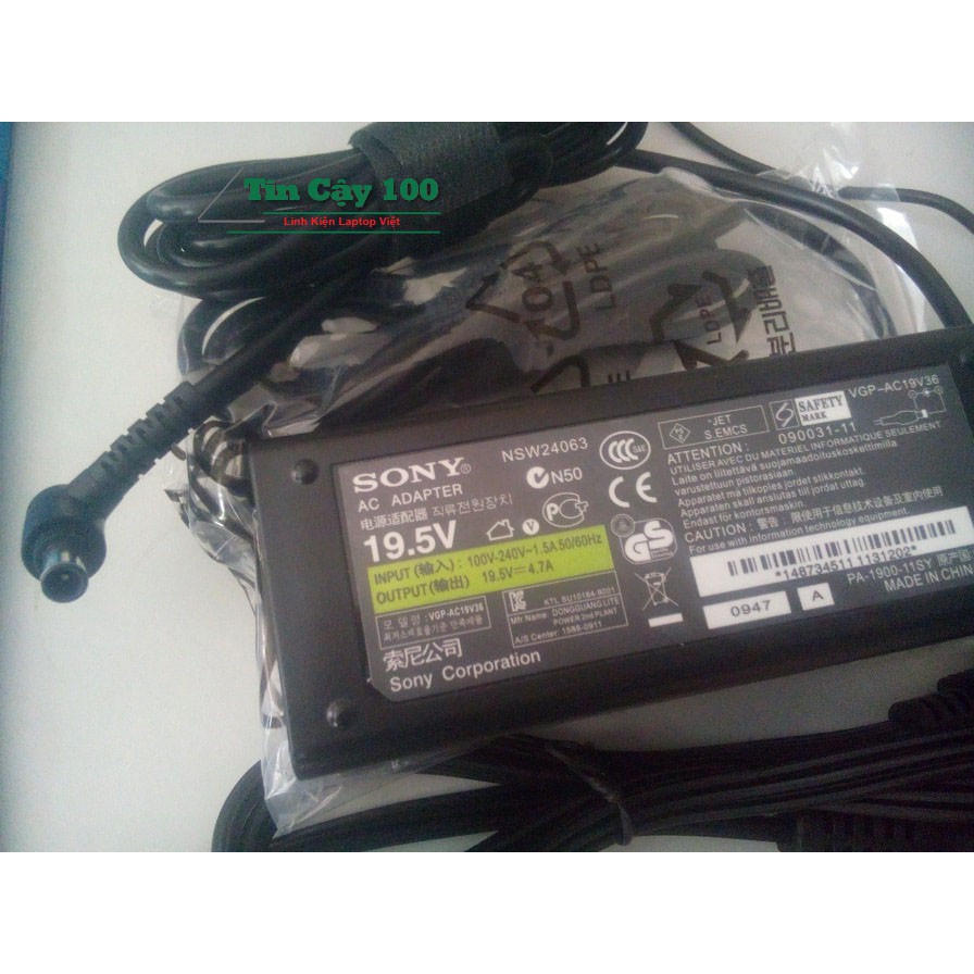 Sạc laptop Sony Vaio SVF15 series