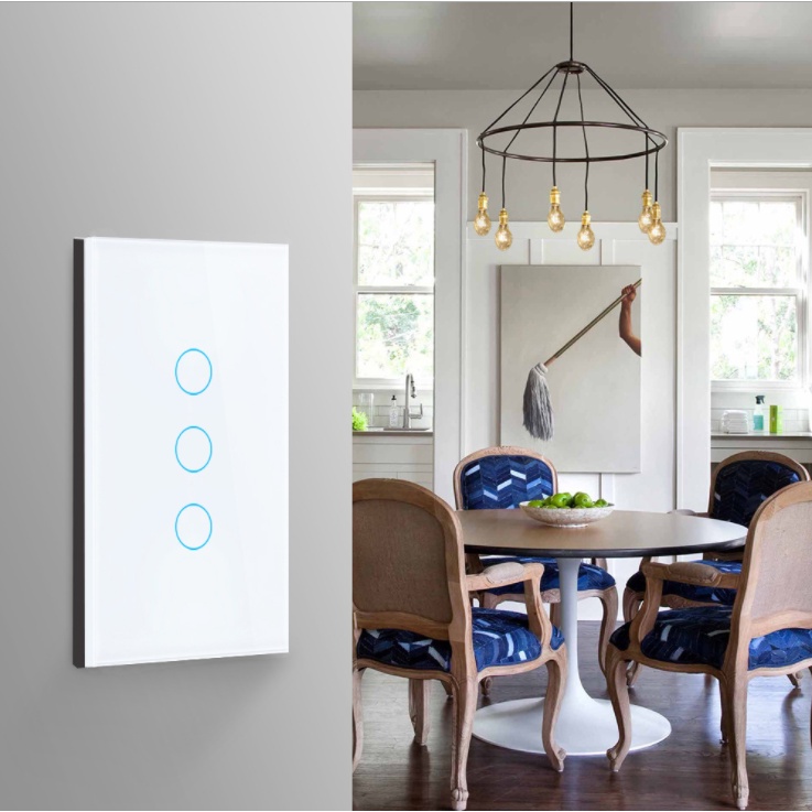 Công tắc thông minh Zigbee Tuya SmartLife 1-2-3-4 nút, điều khiển thiết bị điện bằng app điện thoại