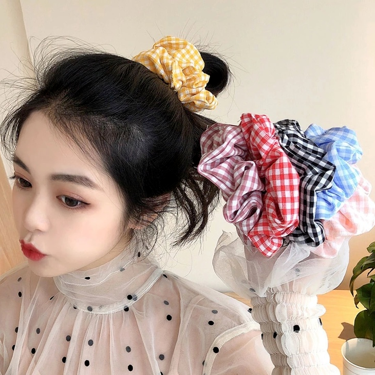 Dây cột tóc đơn giản phong cách Hàn Quốc