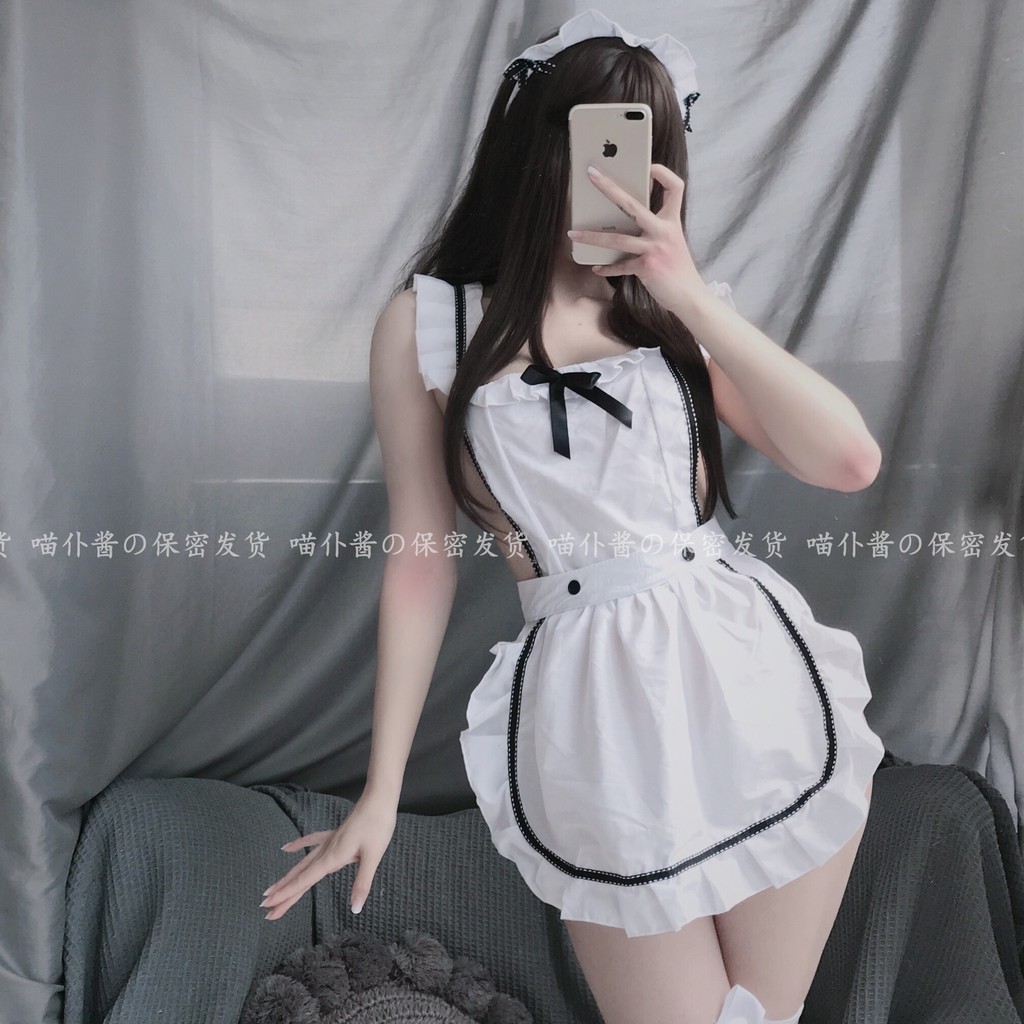 Váy ngủ Cosplay hầu gái giúp việc sexy