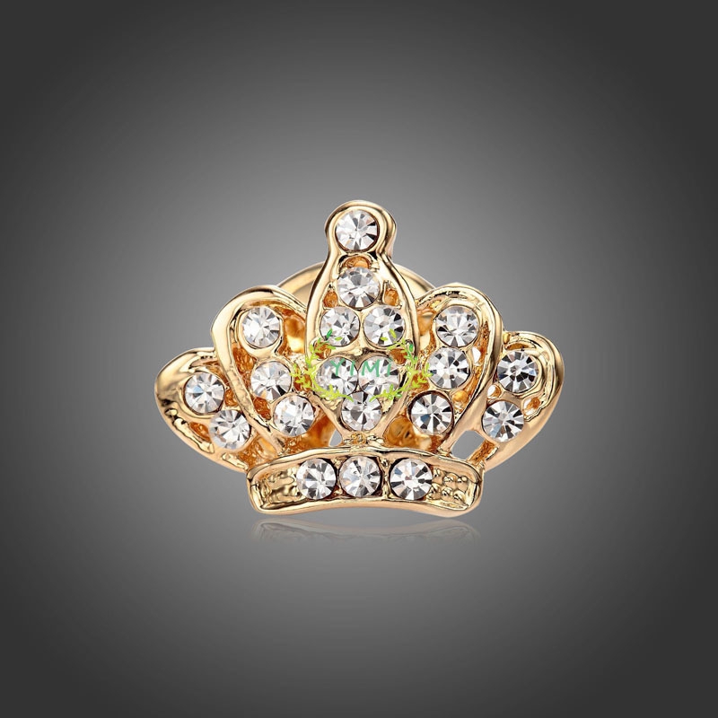 COD Corsage Trâm cài cho thiết kế vương miện rhinestone trang trí cho phụ nữ❤Yimi❤