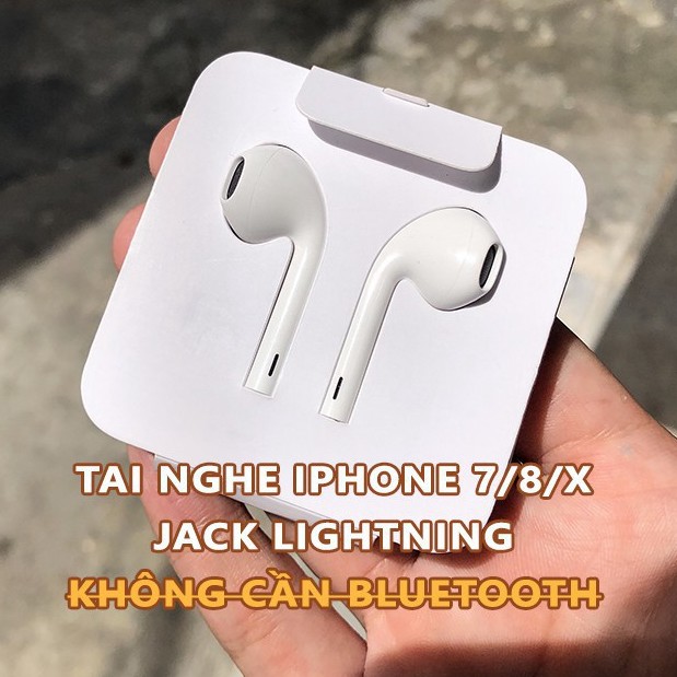 [FULL BOX] TAI NGHE IPHONE 7 PLUS CHÍNH HÃNG ZIN BÓC MÁY BẢO HÀNH 12 THÁNG 1 ĐỔI 1