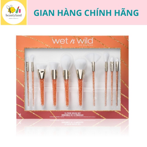 Set 10 Cọ Trang Điểm Wet n Wild - 10 Piece Bursh Collection Limited Edition