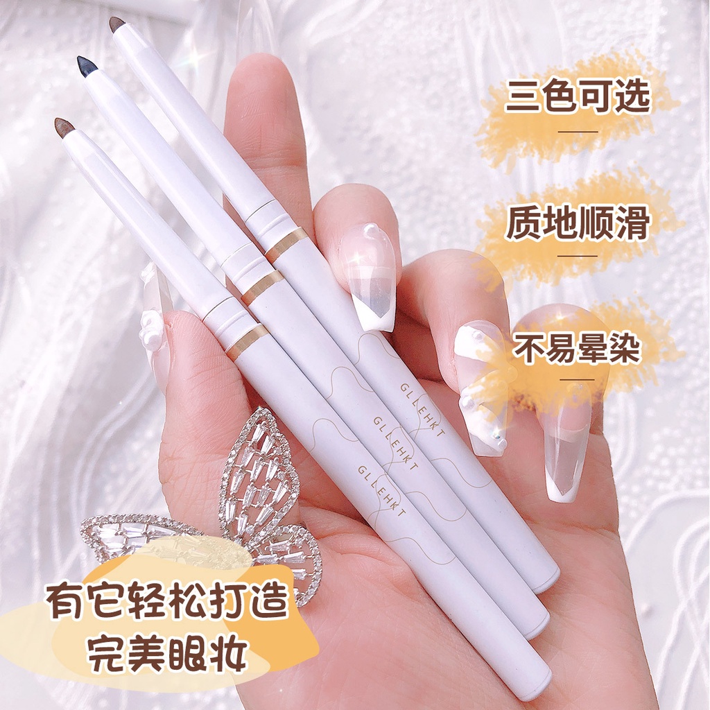 Bút Chì Kẻ Mắt Màu Tự Nhiên Mềm Mịn Chống Thấm Nước Không Dễ Lem Màu