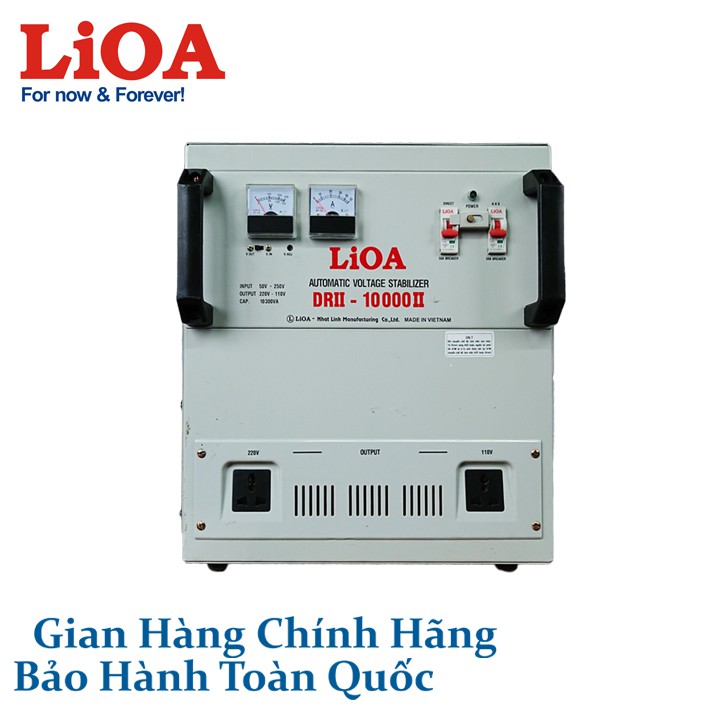 Ổn áp 1 pha LiOA DRII-10000II