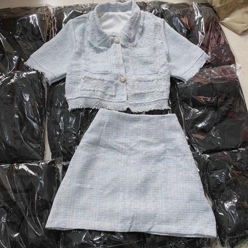 SET 2 MÓN DẠ 3 MÀU ( Xanh - Nude - Hồng) | BigBuy360 - bigbuy360.vn