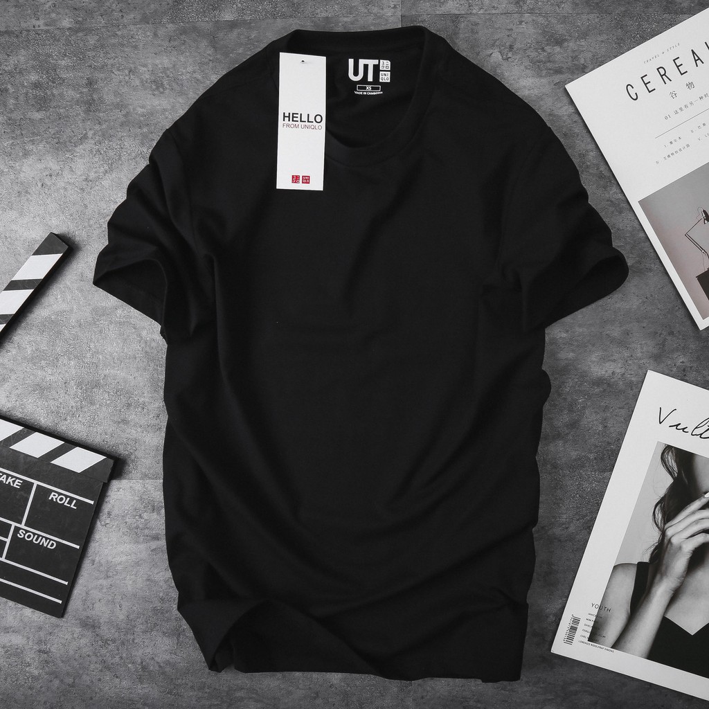Áo thun 100% cotton xuất dư Uni Basic (Form Âu - xem bảng size phần mô tả) Áo phông | BigBuy360 - bigbuy360.vn