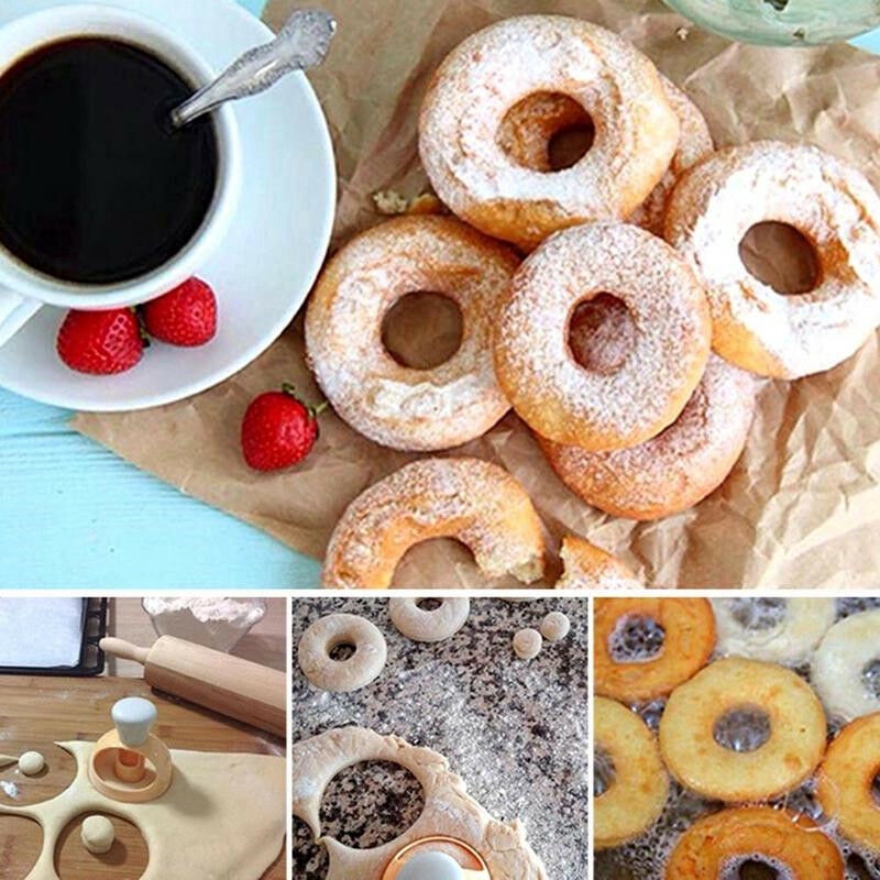 Dụng cụ làm bánh donut/bánh mì tráng miệng đa năng cho nhà bếp