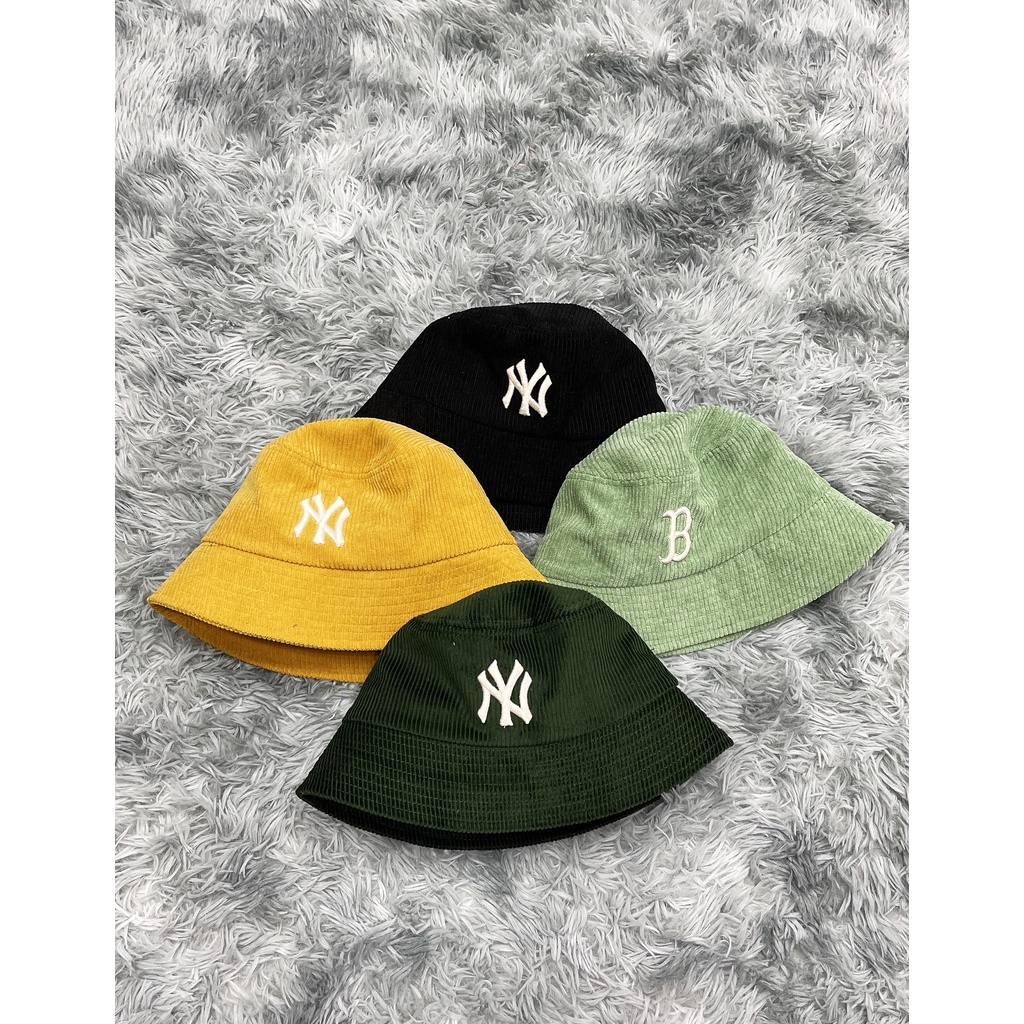 Nón Vành MLB Cordoroy Basic Bucket Hat New Color N58