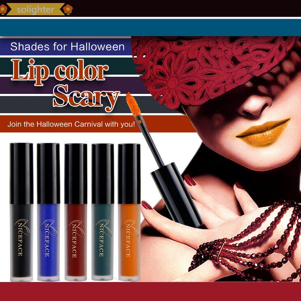 Son môi SOLIGHTER dưỡng ẩm chống thấm nước lâu trôi màu nude sang trọng cho nữ