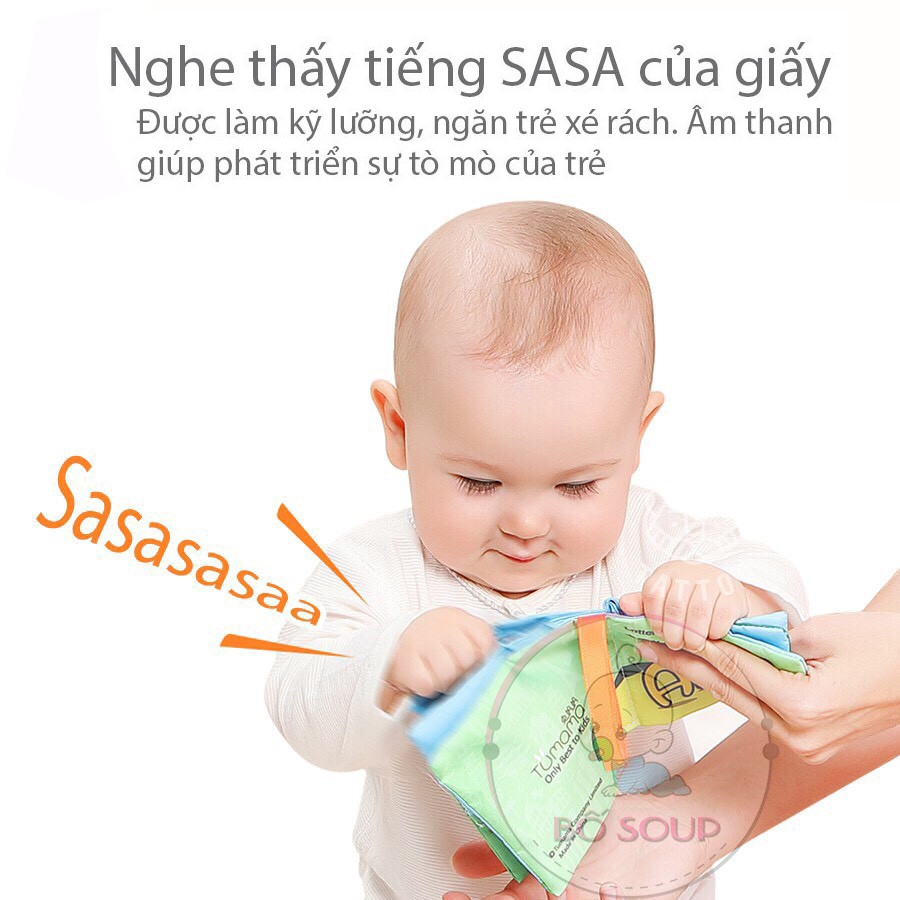 Sách Vải Tiếng Anh Giáo Dục Sớm Cho Trẻ Chủ Đề Động Vật