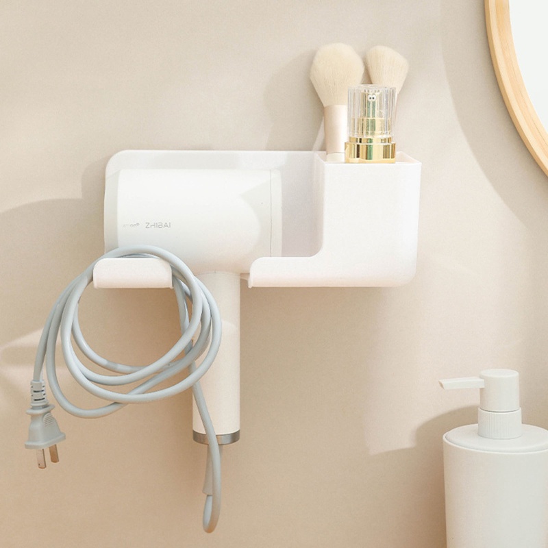 Giá Đỡ Lược / Kem / Lược Sấy Tóc Gắn Tường Tiện Dụng Cho Phòng Tắm