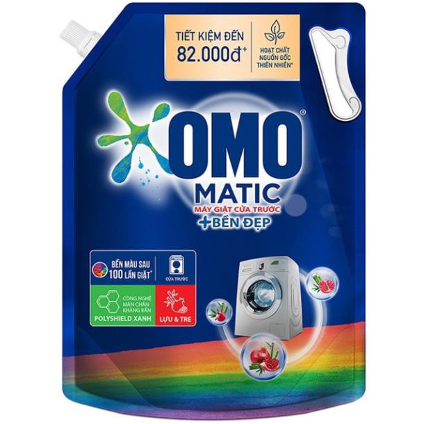 Nước giặt OMO Matic Bền Đẹp cửa trước 3,7kg