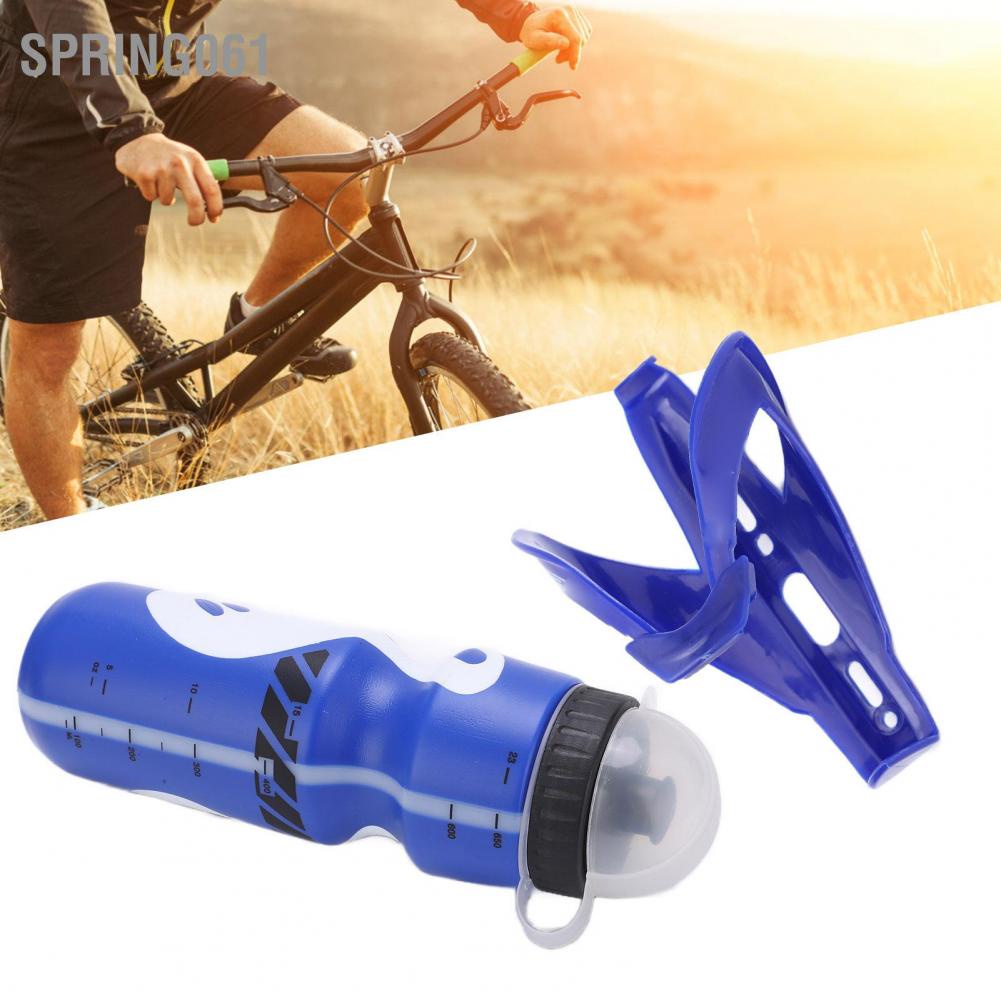 Spring061 Bike Water Bottle Cages Set Light Weight Durable Holder for Outdoor Cycling