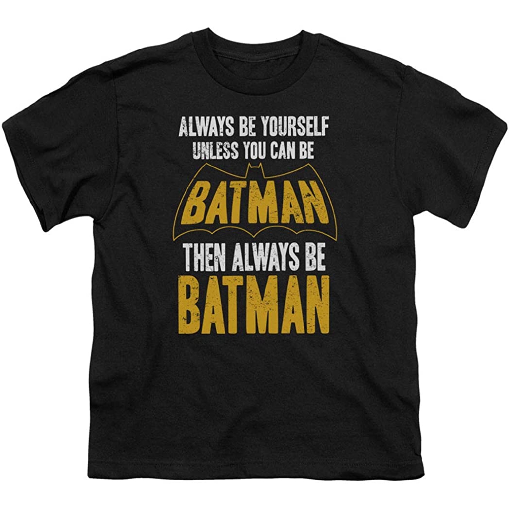 Quiksilver Áo Thun Cotton Tay Ngắn In Hình Truyện Tranh Batman Always Be Yourself