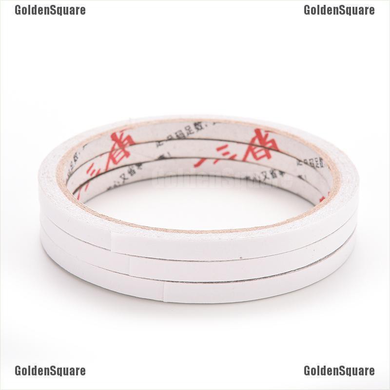 5 Cuộn Băng Keo Hai Mặt Độ Dính Cao 6mm