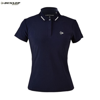 Siêu SALE Áo Tennis nữ Dunlop - DATES9098-2C-NV (Navi) Hàng chính hãng Thương hiệu từ Anh Quốc
