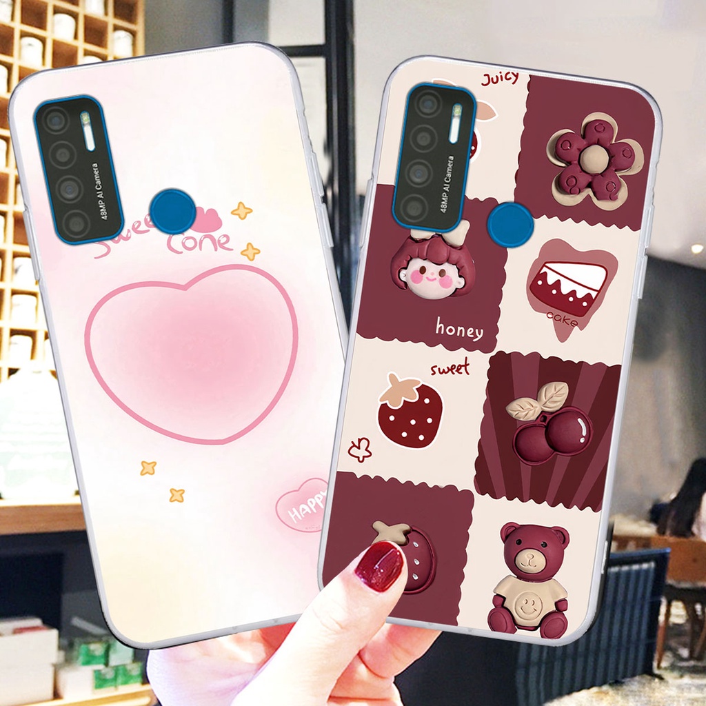 Ốp Vsmart Star 5 / Joy 4 / Live 4 in hình trái tim, caro kẹo ngọt đầy cá tính siêu đẹp siêu chất