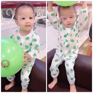 Combo 5 Bộ cotton cài cúc