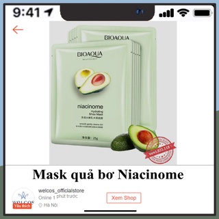 Mặt nạ Bioaqua Quả Bơ làm trắng, giúp săn chắc, đàn hồi da Bioaqua hàng  nội  địa  chính  hãng  CS41