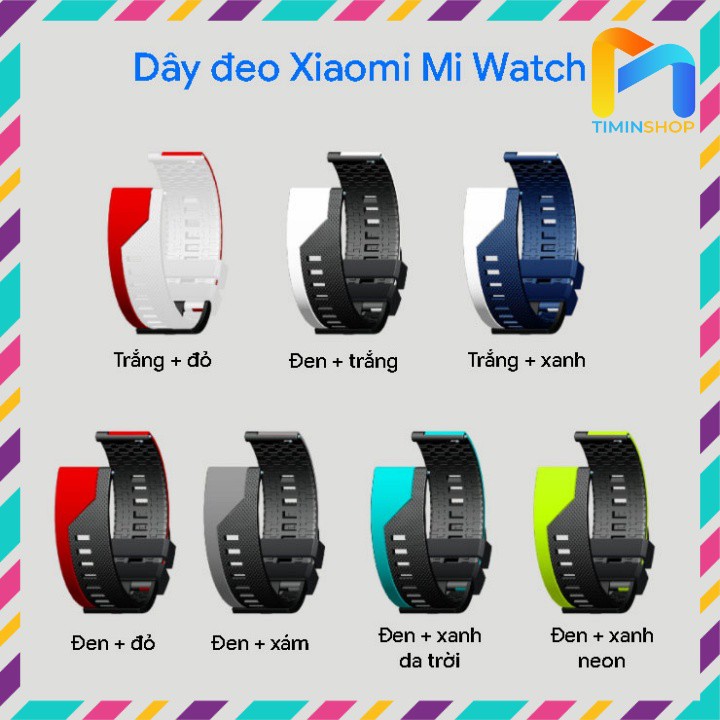 Dây đồng hồ Xiaomi Mi Watch/ S1/ S1 Active (DSKG)