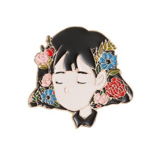 Huy hiệu cài áo hình Anime sáng tạo