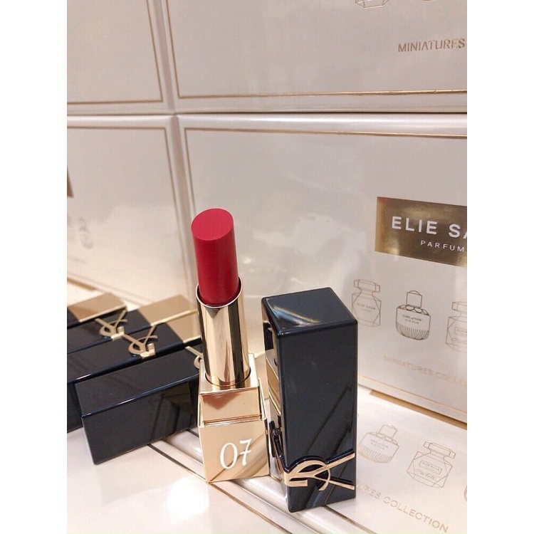 Son YSL 1971 11 unbox đỏ đất trendy cực kì tôn da, đặc biệt là làn da trắng