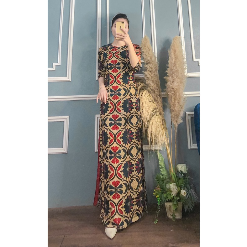 ÁO DÀI LỤA HAOAI