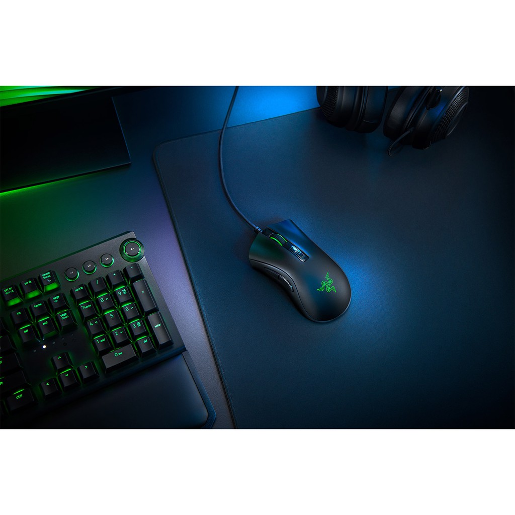 Chuột Chơi Game Có Dây - Razer Deathadder V2 - Hàng Chính Hãng - Bảo Hành 24 Tháng