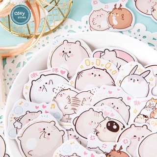 10 Stickers Chuột Mụp Mụp