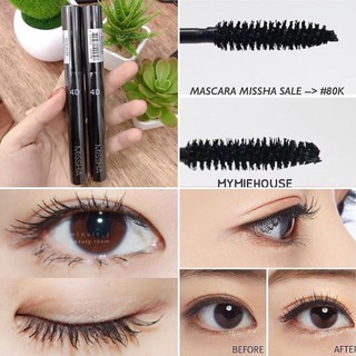 MASCARA 4D MISHA - DÀY + DÀI + CONG MI