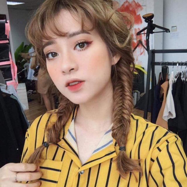 com bo 6Sơ mi kẻ tay lỡ