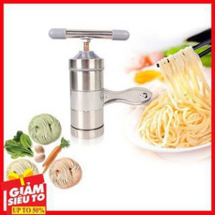 Máy Làm Bún, Mỳ Tươi Tại Nhà Bằng Inox, Tặng Kèm Bộ 5 Size Bún.