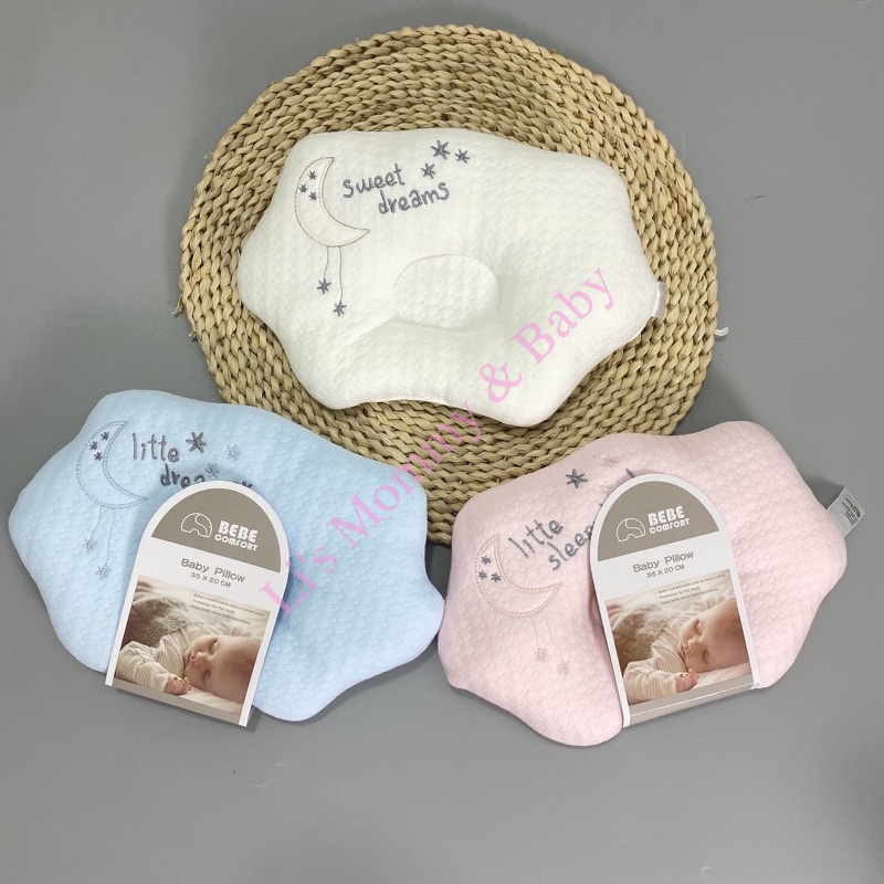 Gối chống méo đầu cho bé Bebe Comfort chống bẹp đầu cho trẻ sơ sinh bé 6 tháng 1 tuổi 2 tuổi siêu dễ thương Mã A69