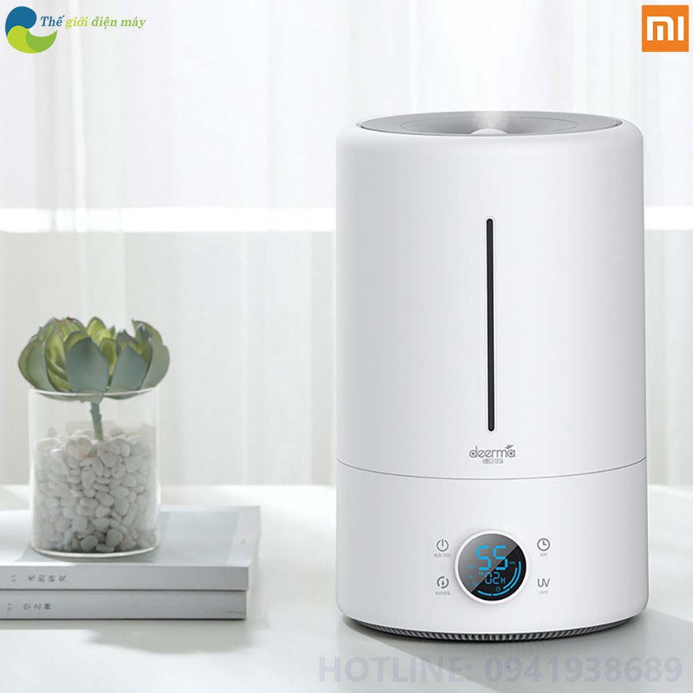 [Bản quốc tế] Máy tạo độ ẩm Xiaomi Deerma DEM-F628S dung tích 5L, đèn UV làm sạch nguồn nước - Bảo hành 6 tháng