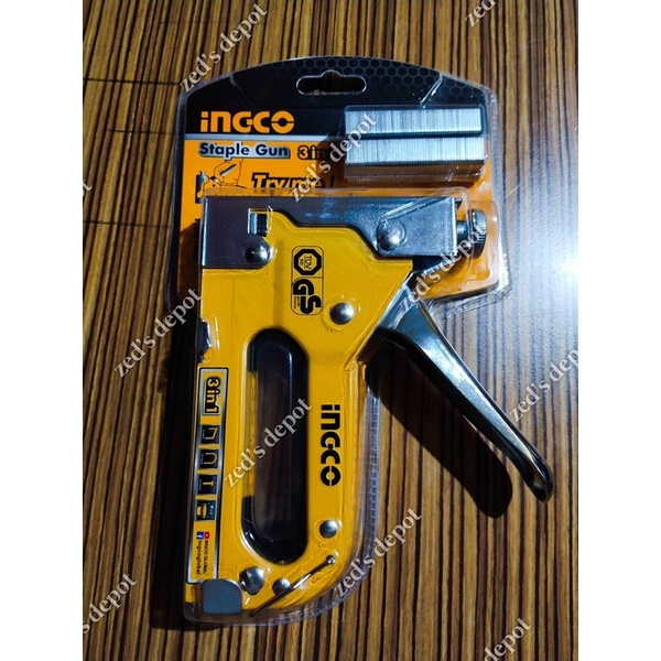 ĐỒ NGHỀ INGCO Dụng cụ bấm đinh ghim 3 in 1  HSG1405