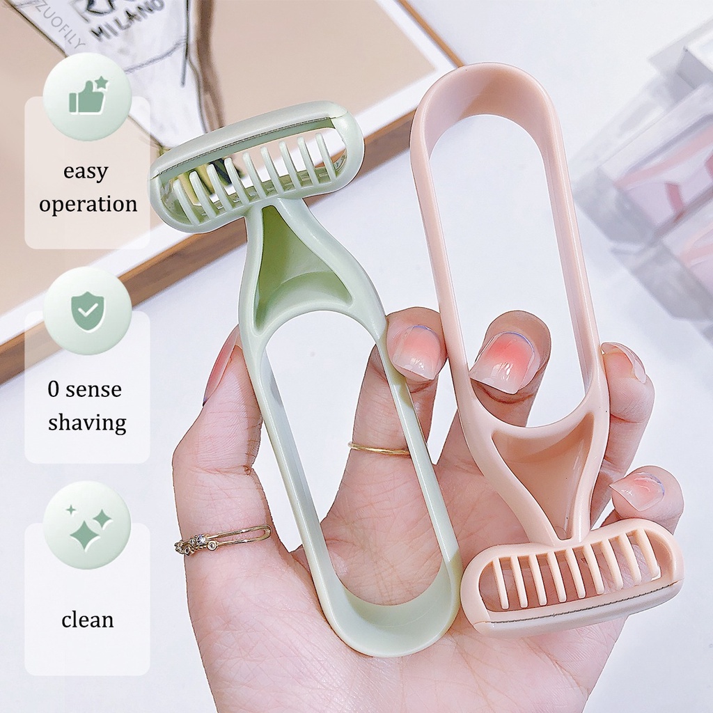 Dụng Cụ Tẩy Lông An Toàn Cho Da Mặt Và Cánh Tay Thoải Mái Dễ Vệ Sinh Cho Nữ