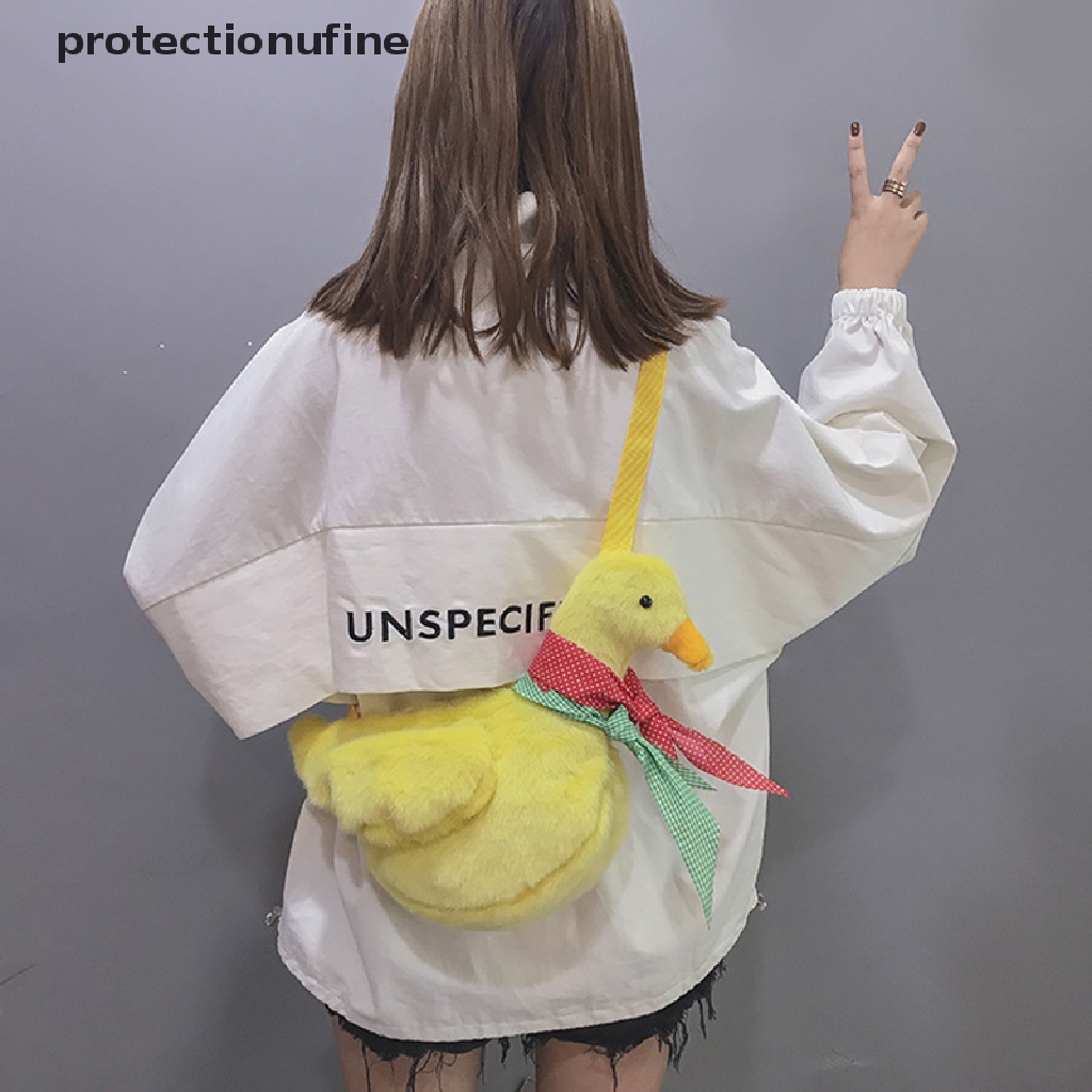 Túi Đeo Chéo Hình Chú Vịt Lông Xù Đáng Yêu Kiểu Lolita PR3VN Martijn