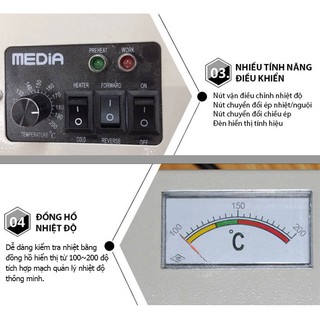 Máy Ép Plastic Media MD320