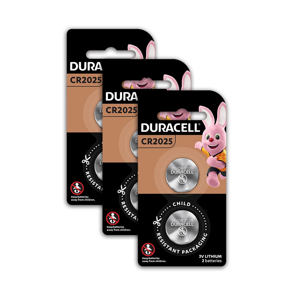 2 Viên Pin đồng xu Duracell Lithium 2025 (2 viên/ vỉ)