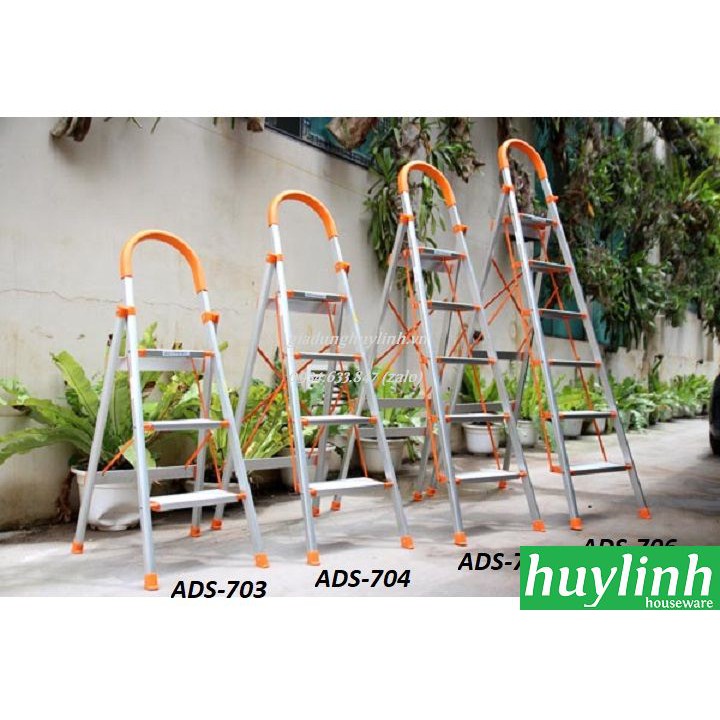 Thang nhôm ghế 3 bậc Advindeq ADS-703 - 69cm