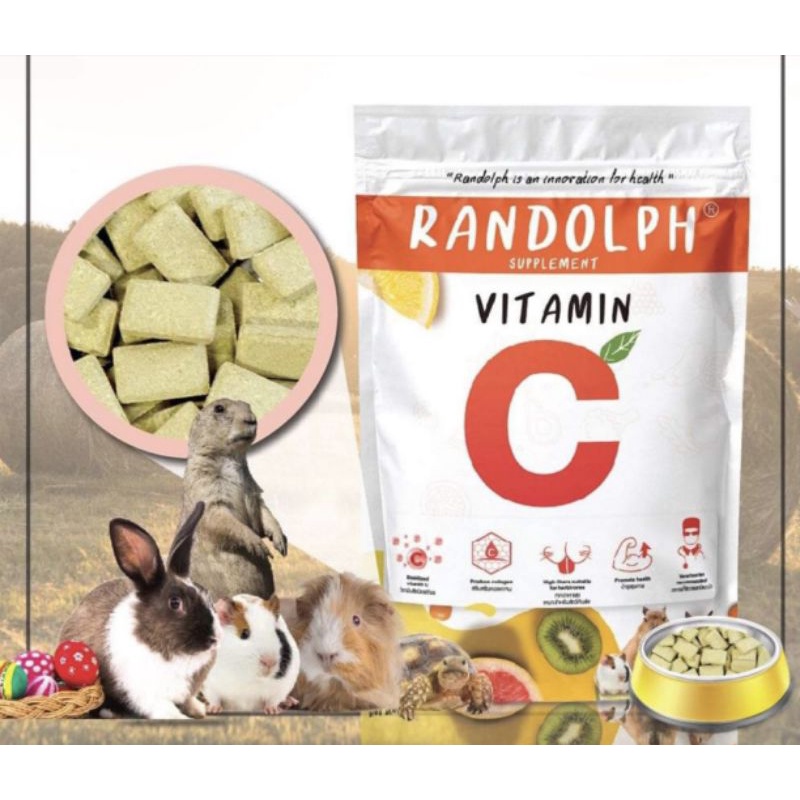 Thực Phẩm Bổ Sung Vitamin C Randolph dùng cho thỏ - bọ - chin - sóc