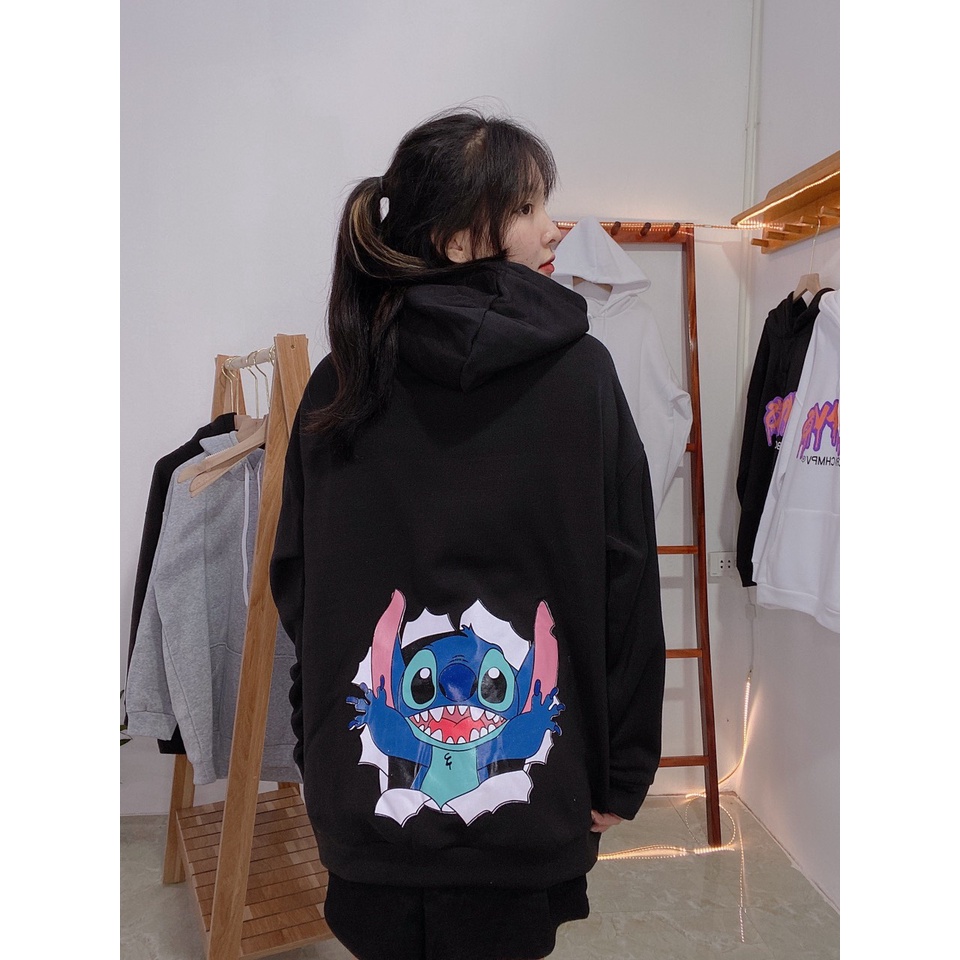 Áo Nỉ Bông Thời Trang UNISEX Hoạ Tiết Hoạt Hình / HOODIE FREESIZE 💜MiQa 💜 | BigBuy360 - bigbuy360.vn
