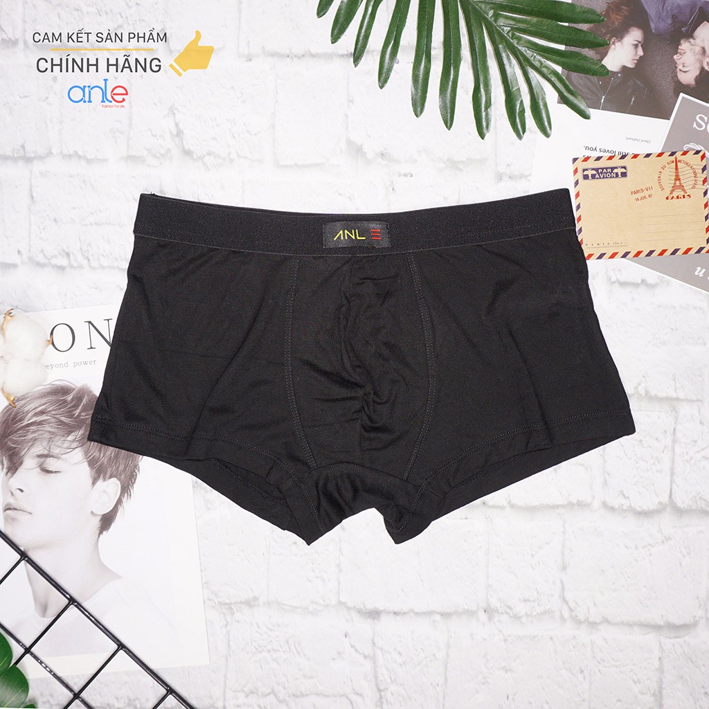 Set 2 quần lót đùi nam, quần sịp nam Boxer Cotton Thun lạnh Thông hơi Co dãn 4 chiều Thấm hút mềm mại [Ảnh thật + Video]