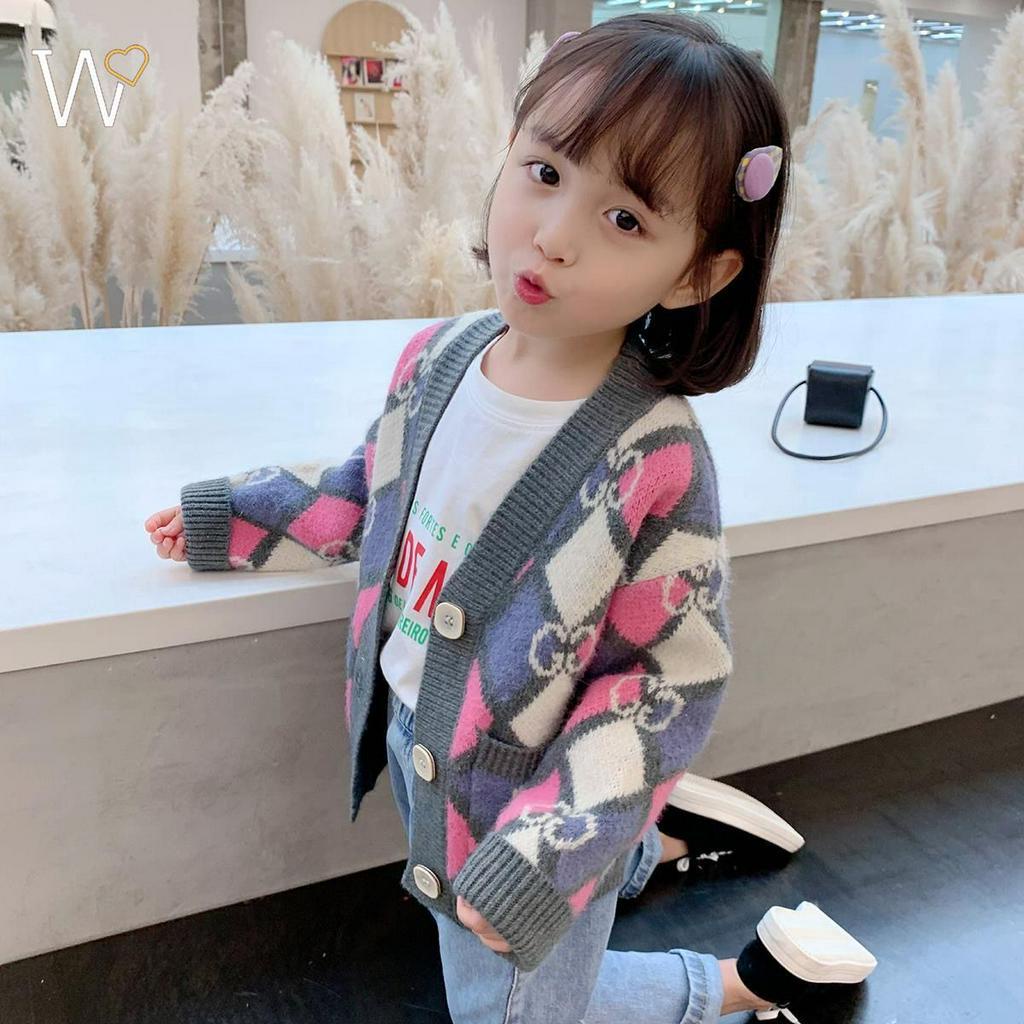 Áo Len Thời Trang Mùa Thu Xinh Xắn Cho Bé Gái