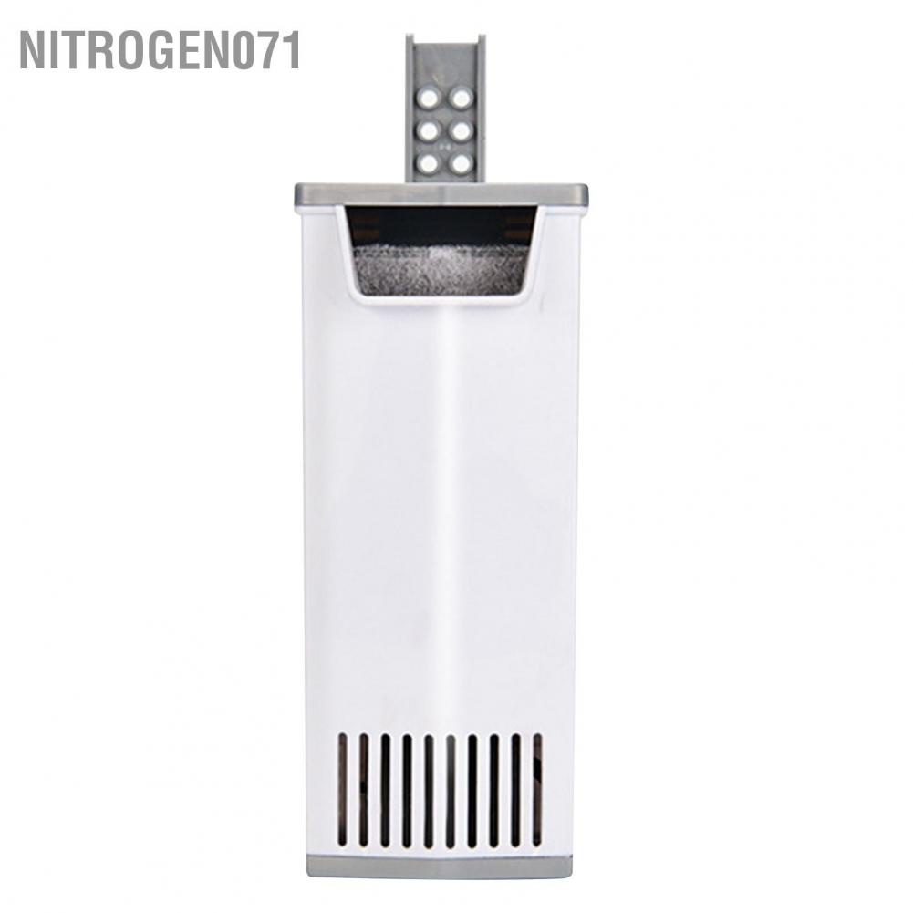 Nitrogen071 bộ lọc bể cá rùa Hoạt động im lặng Cá thác nước ở tầng thấp cho bò sát Bể cá AC 220V ‑ 240V