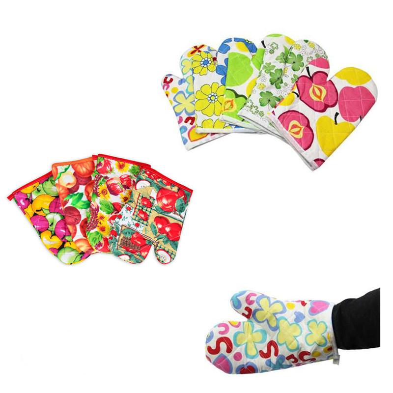 1 Găng Tay Cách Nhiệt Bằng Cotton Dùng Trong Nhà Bếp