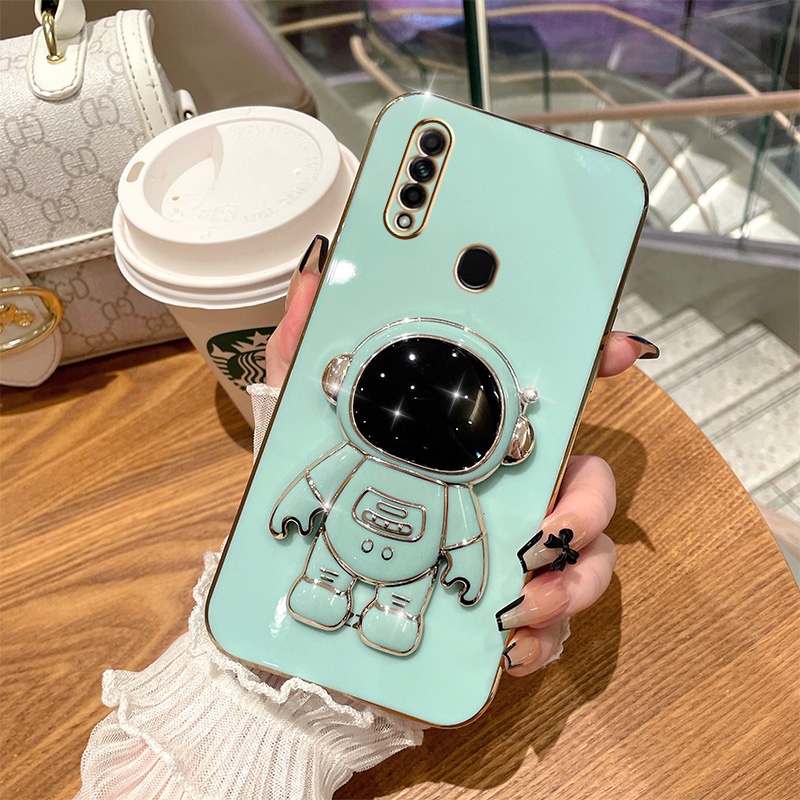 ốp lưng OPPO A31 2020 Ốp Điện Thoại silicone Mềm Mạ Điện Chống Sốc Cho OPPO A31 2020 ZJYHY01